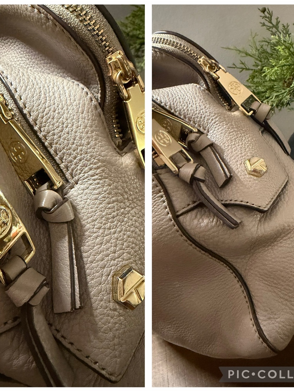 Tory Burch Thea Triple Zip Satchel Bag - Picture 5 of 16